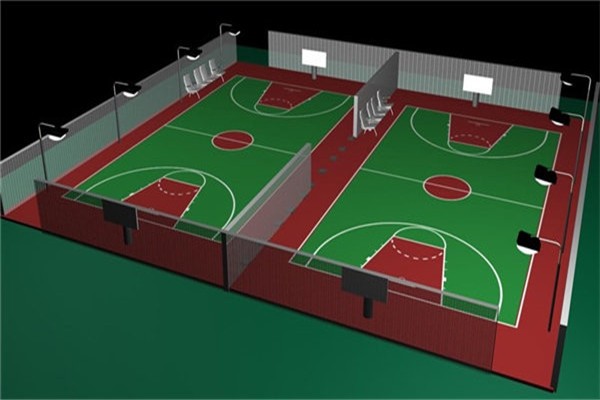 南通硅PU丙烯酸籃球場材料廠家：高品質(zhì)籃球運(yùn)動場所